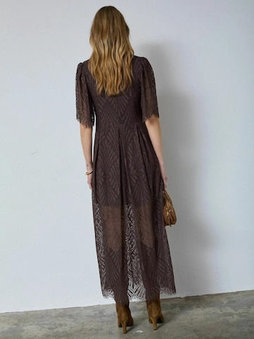 co'couture - Vestido ' LetiCC ' en marrón