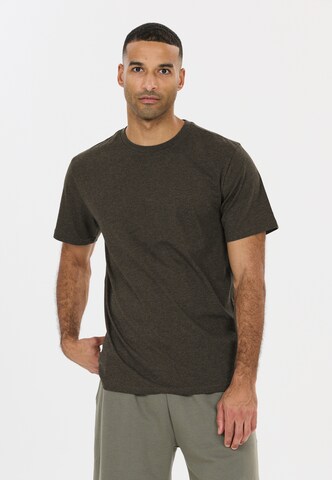 NOU T-Shirt 'Florce V2' in Grün: Vorderseite