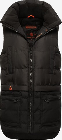 MARIKOO Sportbodywarmer 'Kiraraa' in Zwart: voorkant