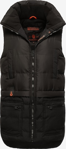 MARIKOO Sportbodywarmer 'Kiraraa' in Zwart: voorkant