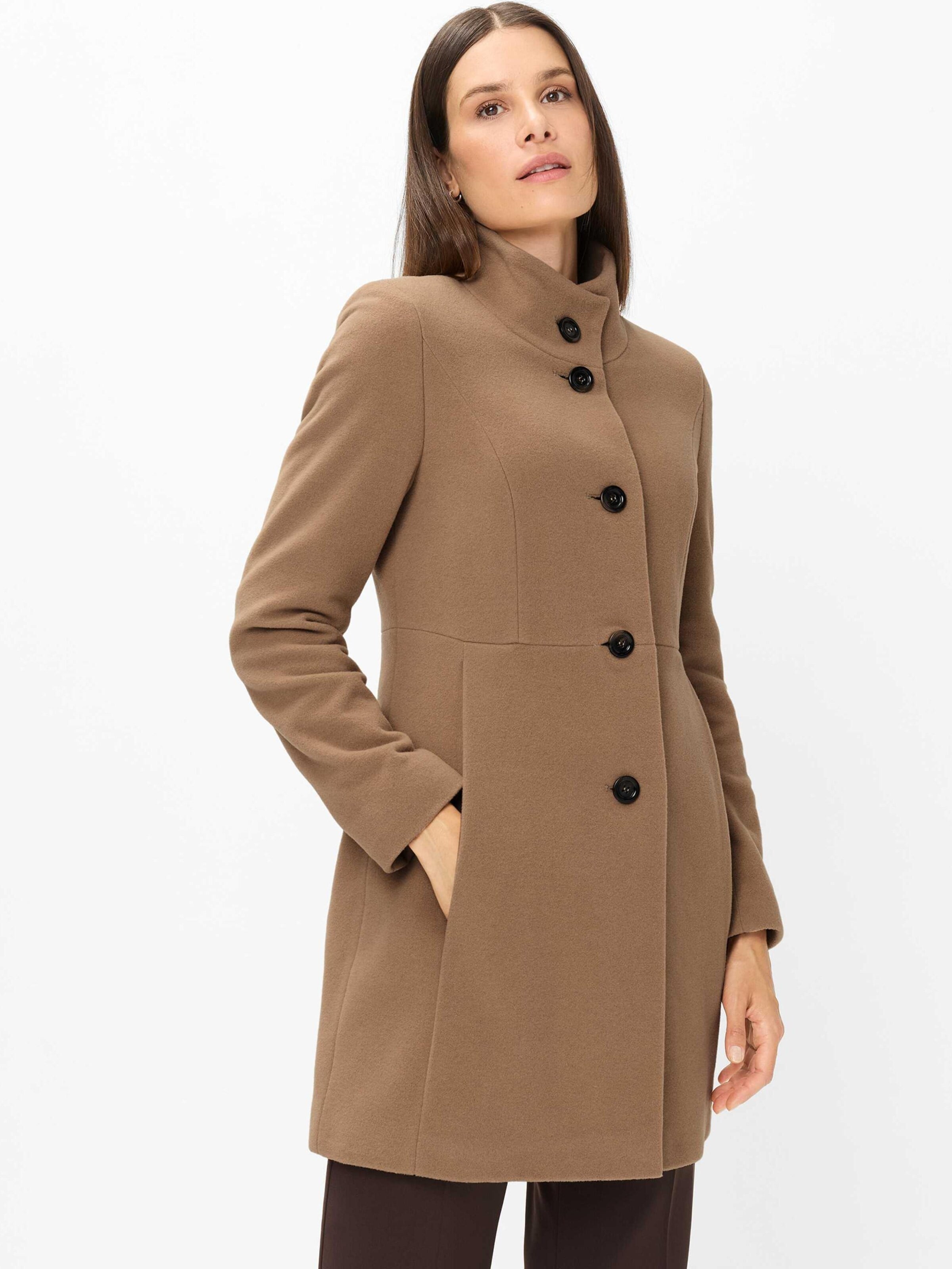 Fuchs Schmitt Übergangsmantel 'Wollmantel Venedig'‌‌‌‌‌‌‌‌‌ in Beige: Vorderseite