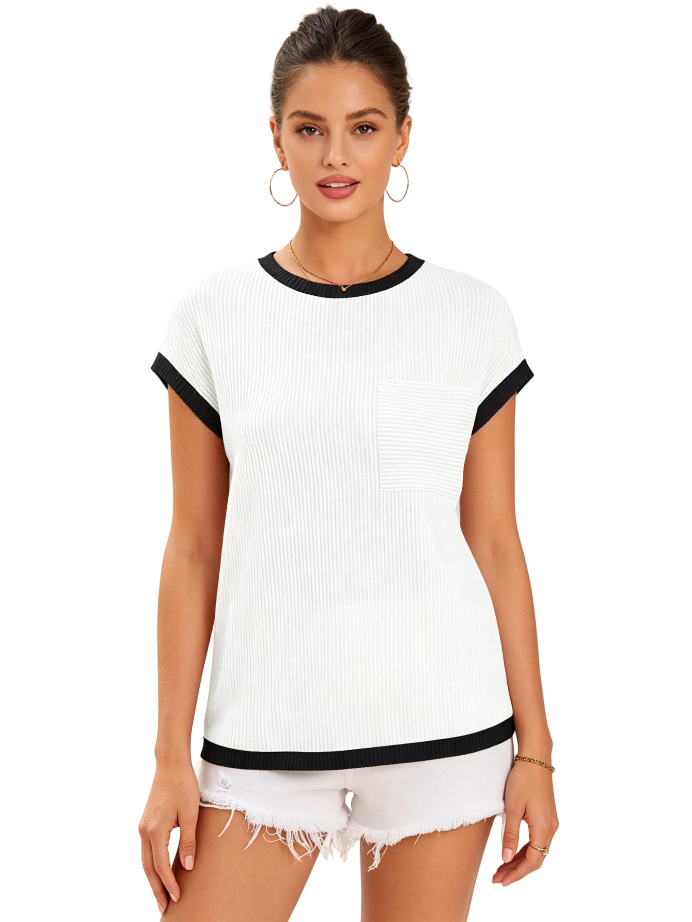 Yesfashion Shirt in White: front