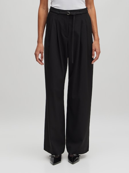 Pantalon à plis 'Elna'