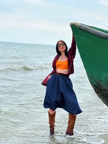 IUnique Skirt 'Pirate' in Blue