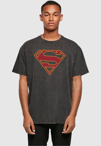 ABSOLUTE CULT T-Shirt 'Supergirl' in Schwarz: Vorderseite