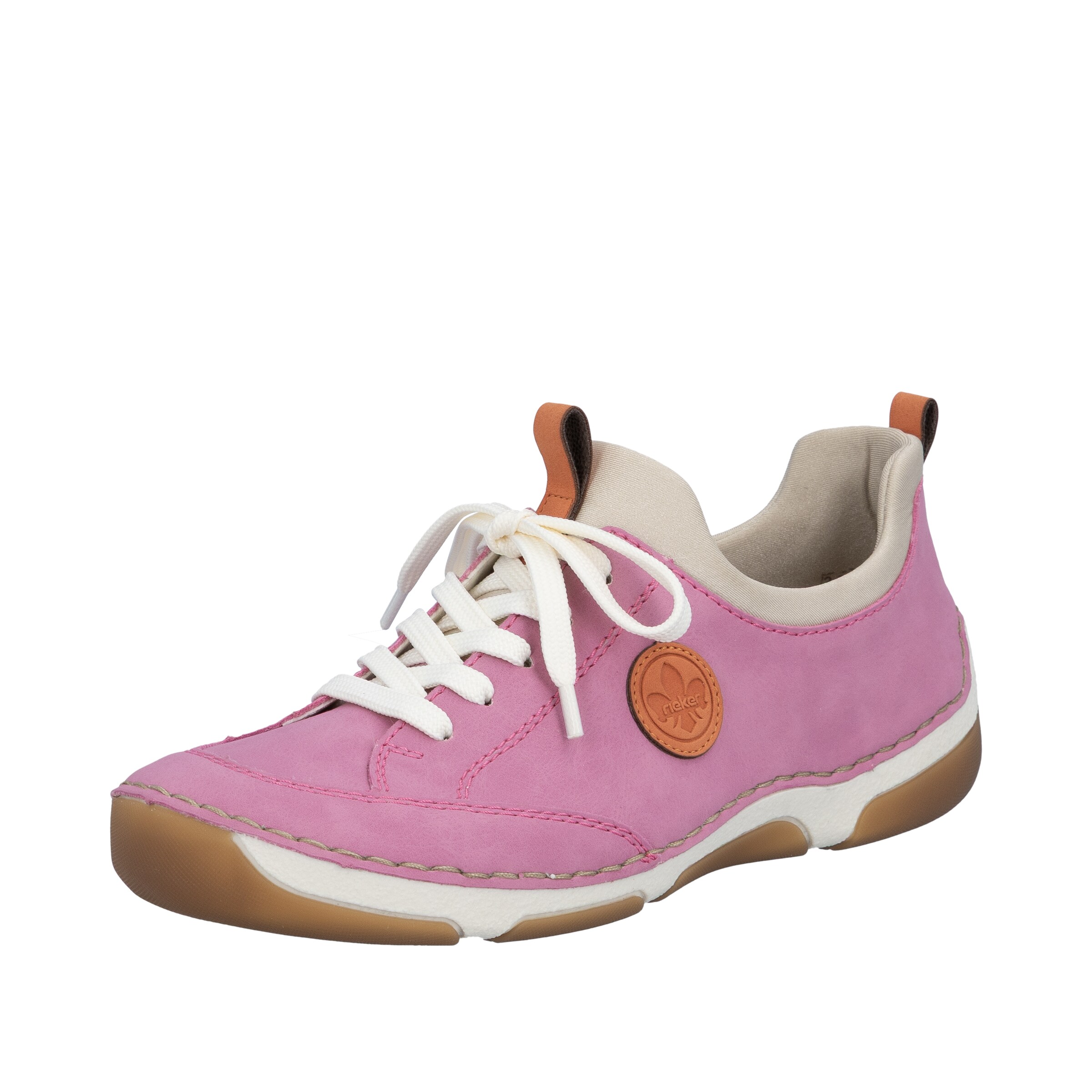 Rieker Sneakers in Pink: front