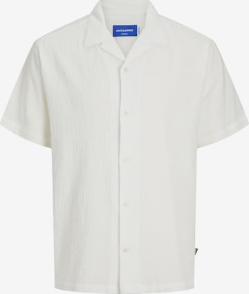 Chemise 'JORLuke' JACK & JONES en blanc : devant