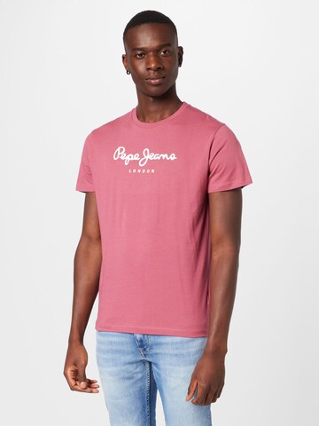 Pepe Jeans Tričko 'EGGO' - Fialová: predná strana