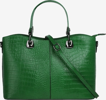 Cluty Handbag in Green: front