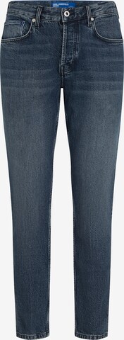KARL LAGERFELD JEANS Tapered Jeans i blå: framsida