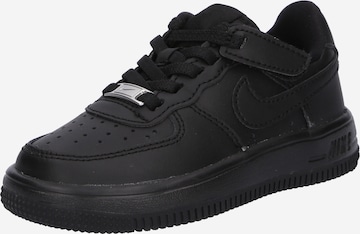Nike Sportswear Sneakers 'Force 1' in Zwart: voorkant