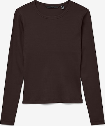T-shirt 'VMCHLOE' VERO MODA en marron : devant