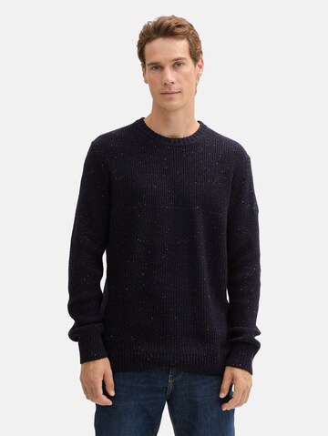 TOM TAILOR Trui in Blauw: voorkant