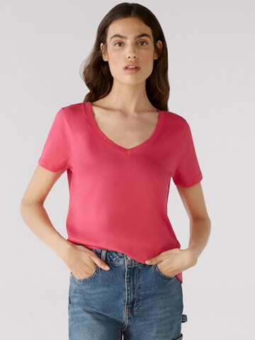 OUI Shirt 'CARLI' in Pink: predná strana