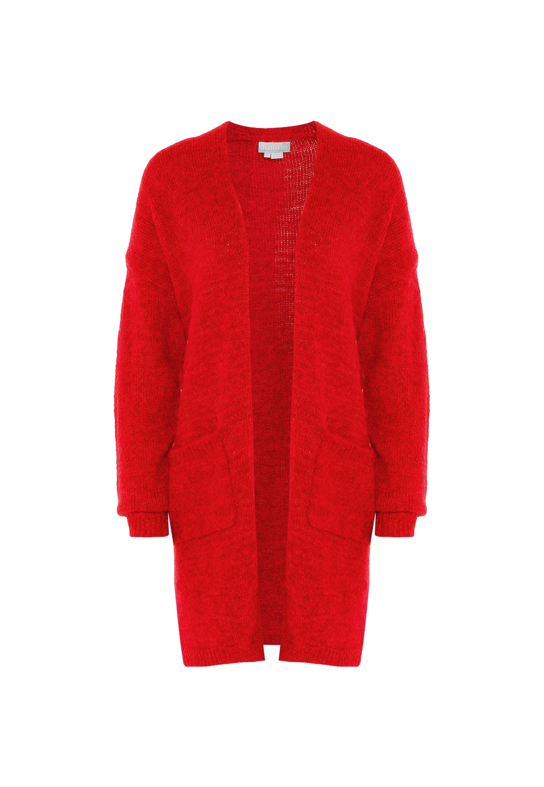 Jalene - Casaco de malha em vermelho: frente