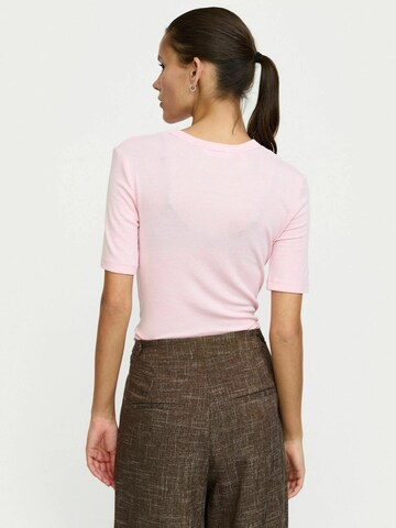 Top ' SRRoman ' di Soft Rebels in rosa: dietro