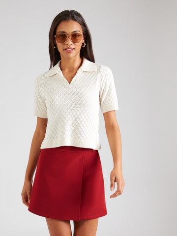 Pull-over 'ONLCosima' ONLY en beige : devant