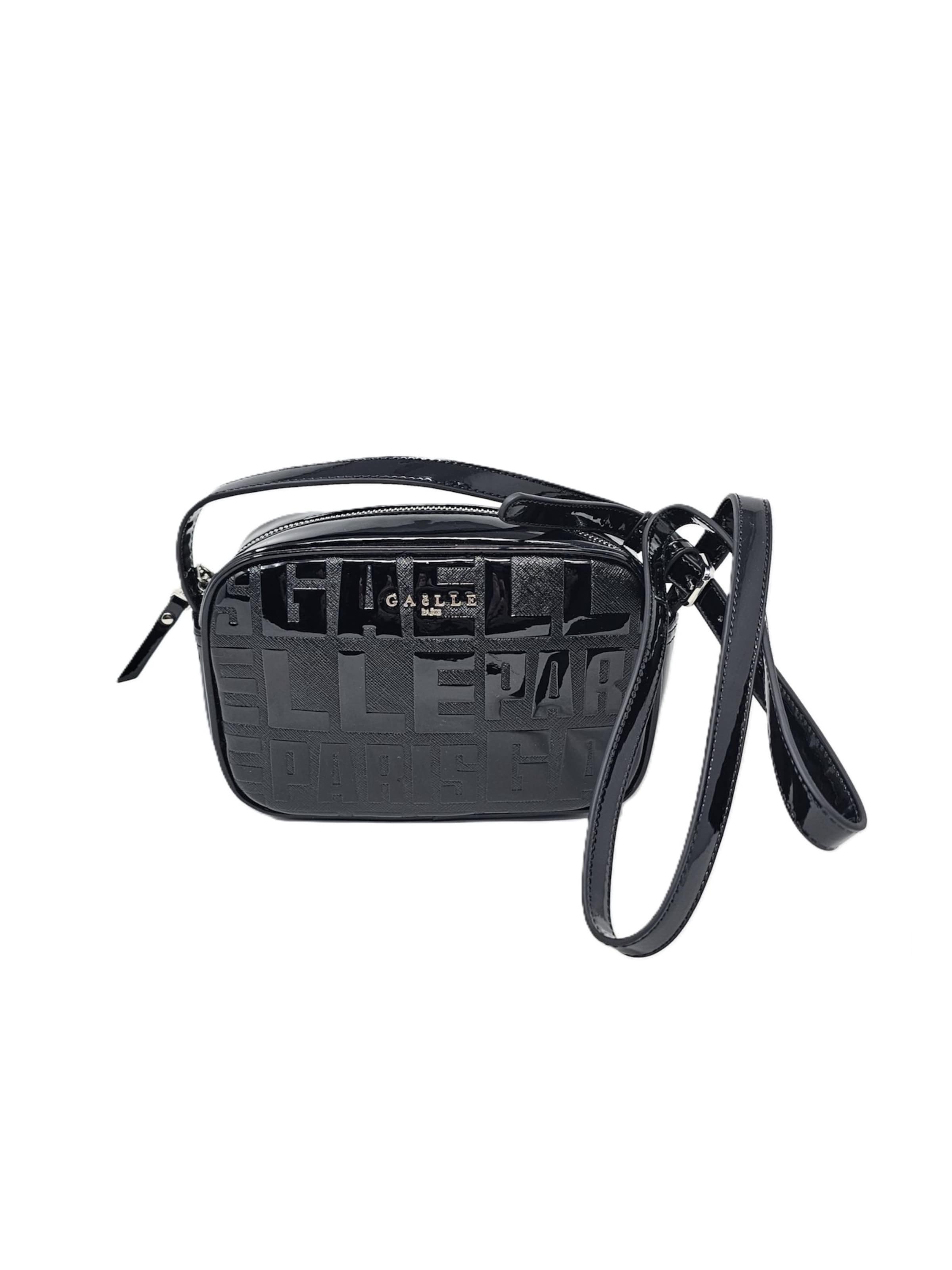 Borsa a tracolla 'GAACW03072' di Gaelle Paris in nero: frontale