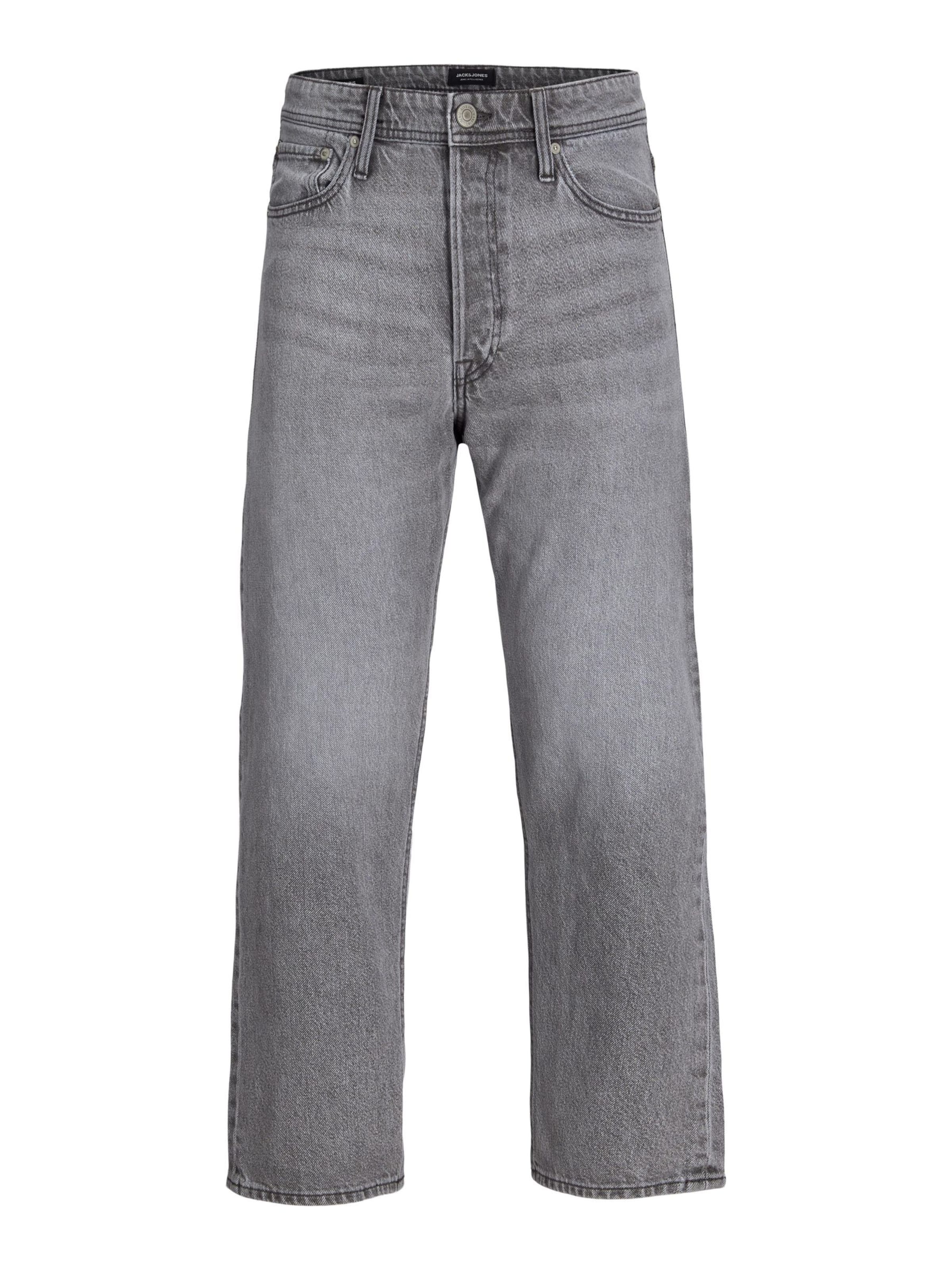 JACK & JONES regular Jeans 'JJIAlex JJOriginal' i grå: forside