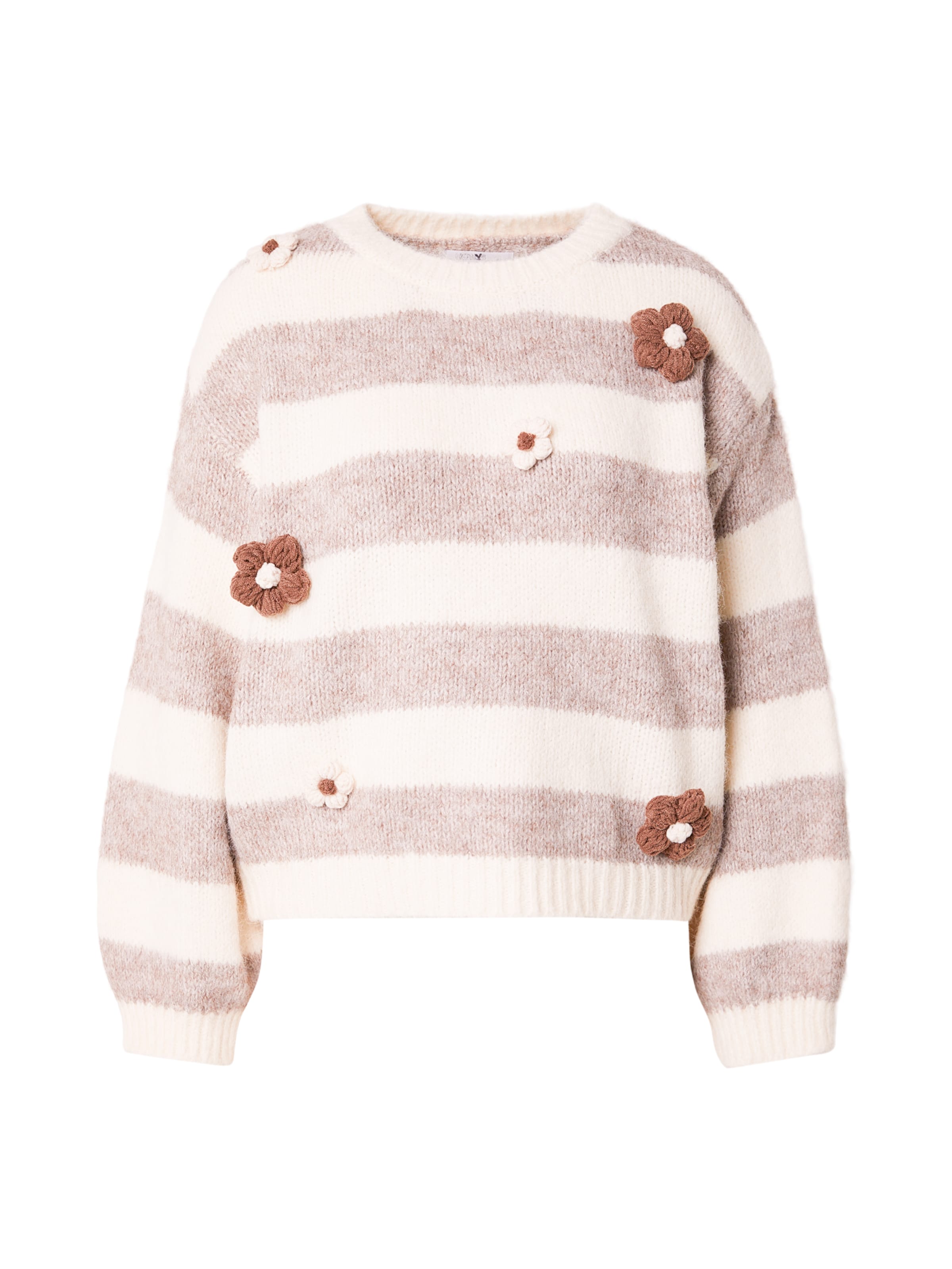 Hailys Πουλόβερ 'Fi44lana' σε μπεζ: μπροστά