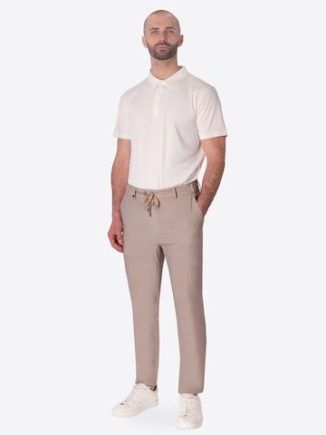 Regular Pantalon chino 'York' Distretto12 en beige