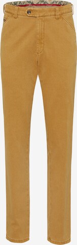 Meyer Hosen Chino Pants in Yellow: front