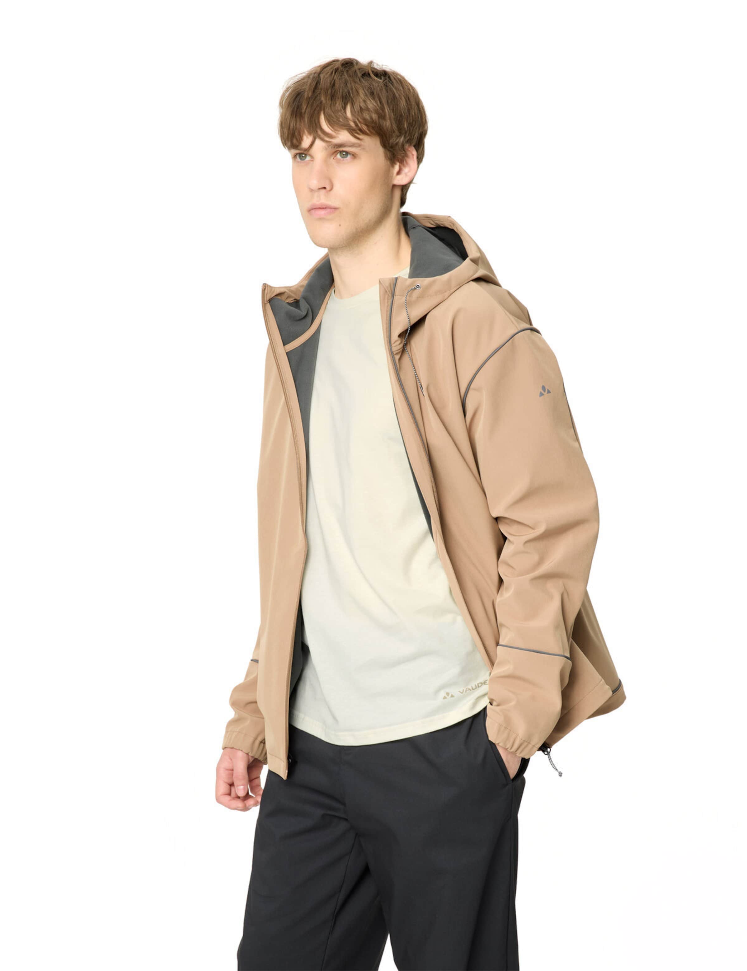 VAUDE Functioneel shirt 'Cyclist' in Wit