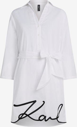 Karl Lagerfeld Strandkleid in schwarz / weiß, Produktansicht