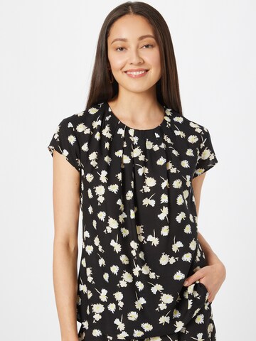 TAIFUN Blouse in Black: front