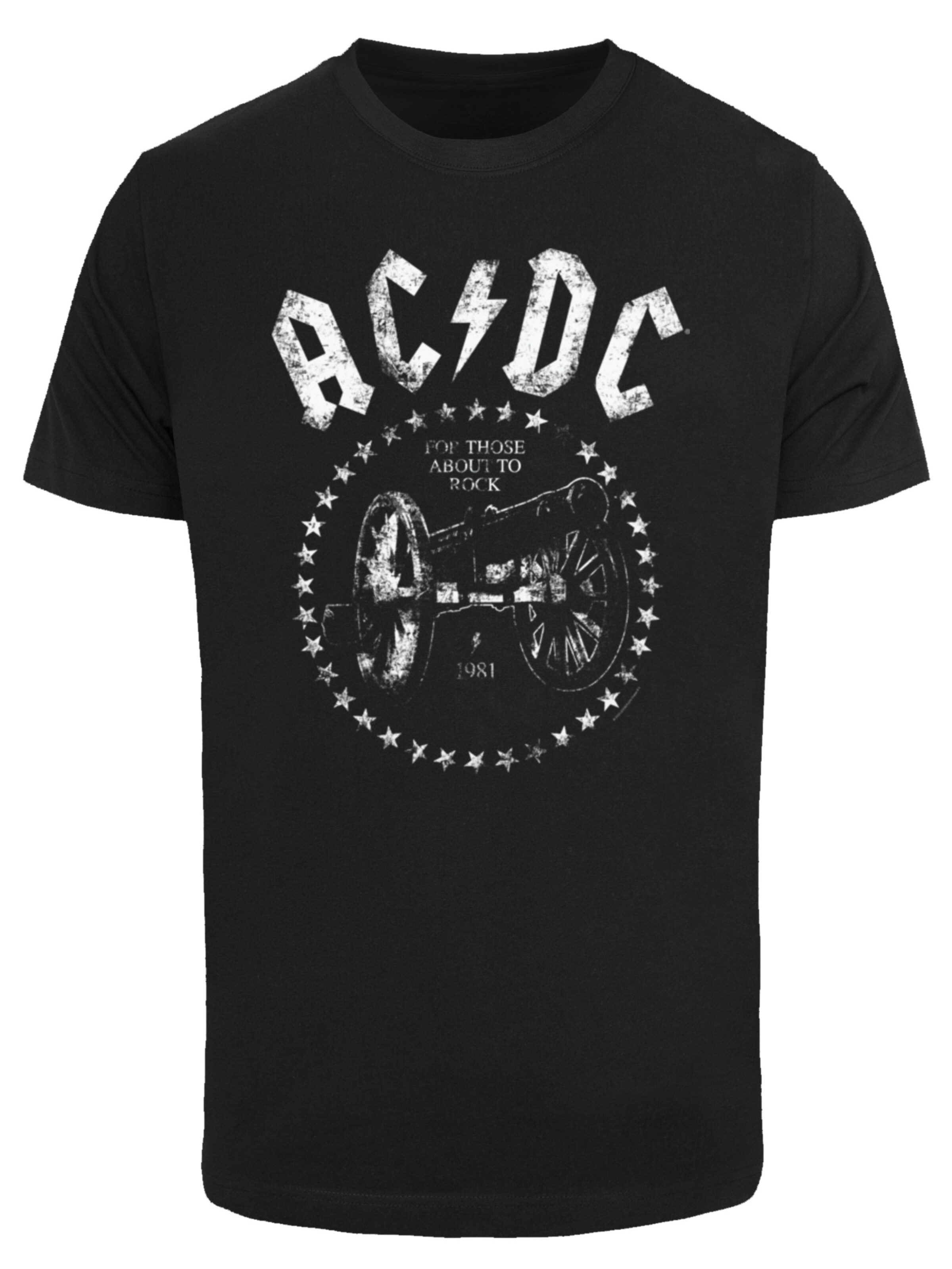 T-Shirt F4NT4STIC en noir : devant