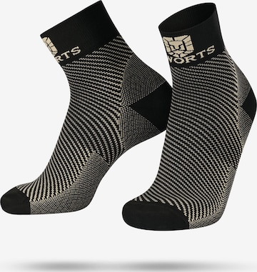 SWORTS Sportsocken 'Vital' in Schwarz: Vorderseite