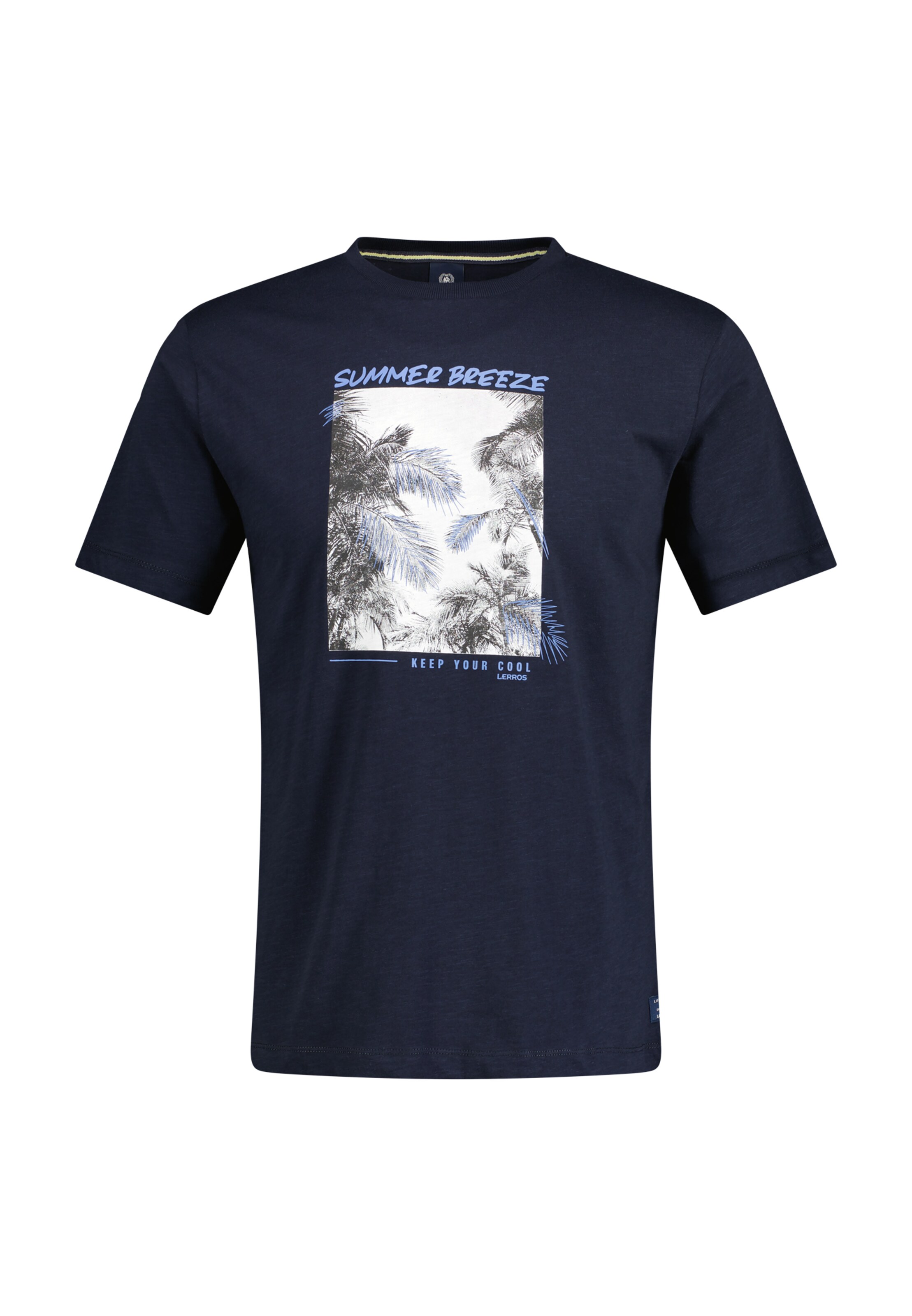 LERROS Shirt in Blauw: voorkant