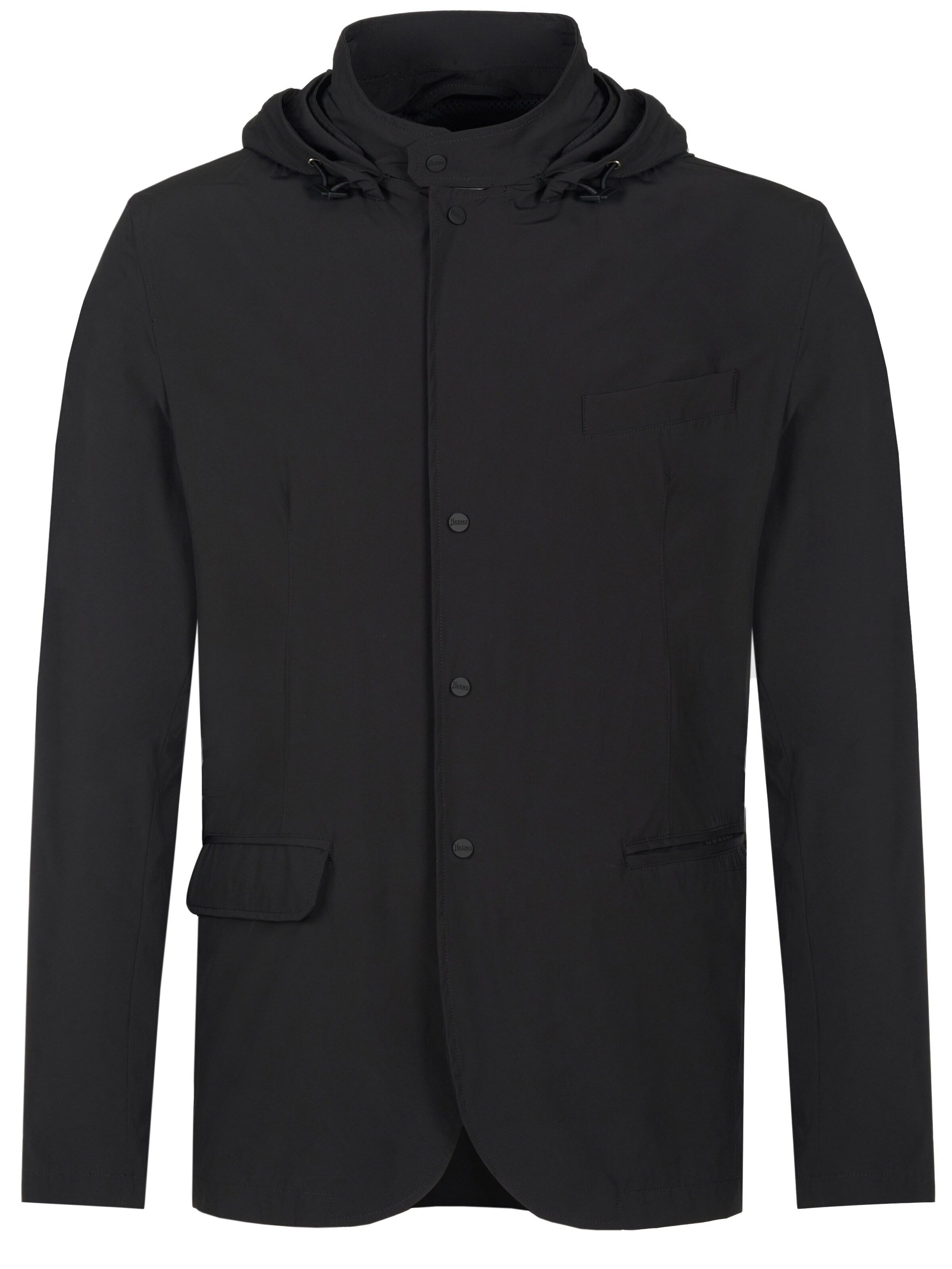 Herno Übergangsjacke 'Herno Jacke'‌‌‌ in Schwarz: Vorderseite
