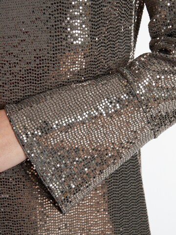 Robe de soirée 'Sagaty' Ana Alcazar en argent
