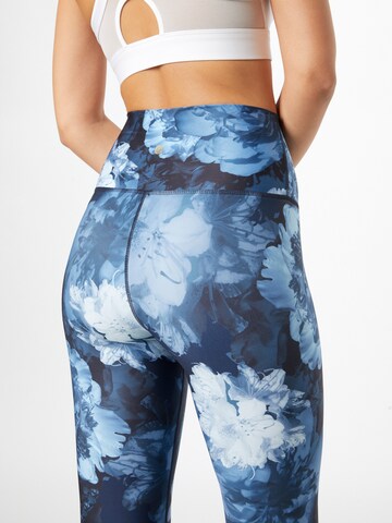 Athlecia Skinny Workout Pants 'FRANCE' in Blue