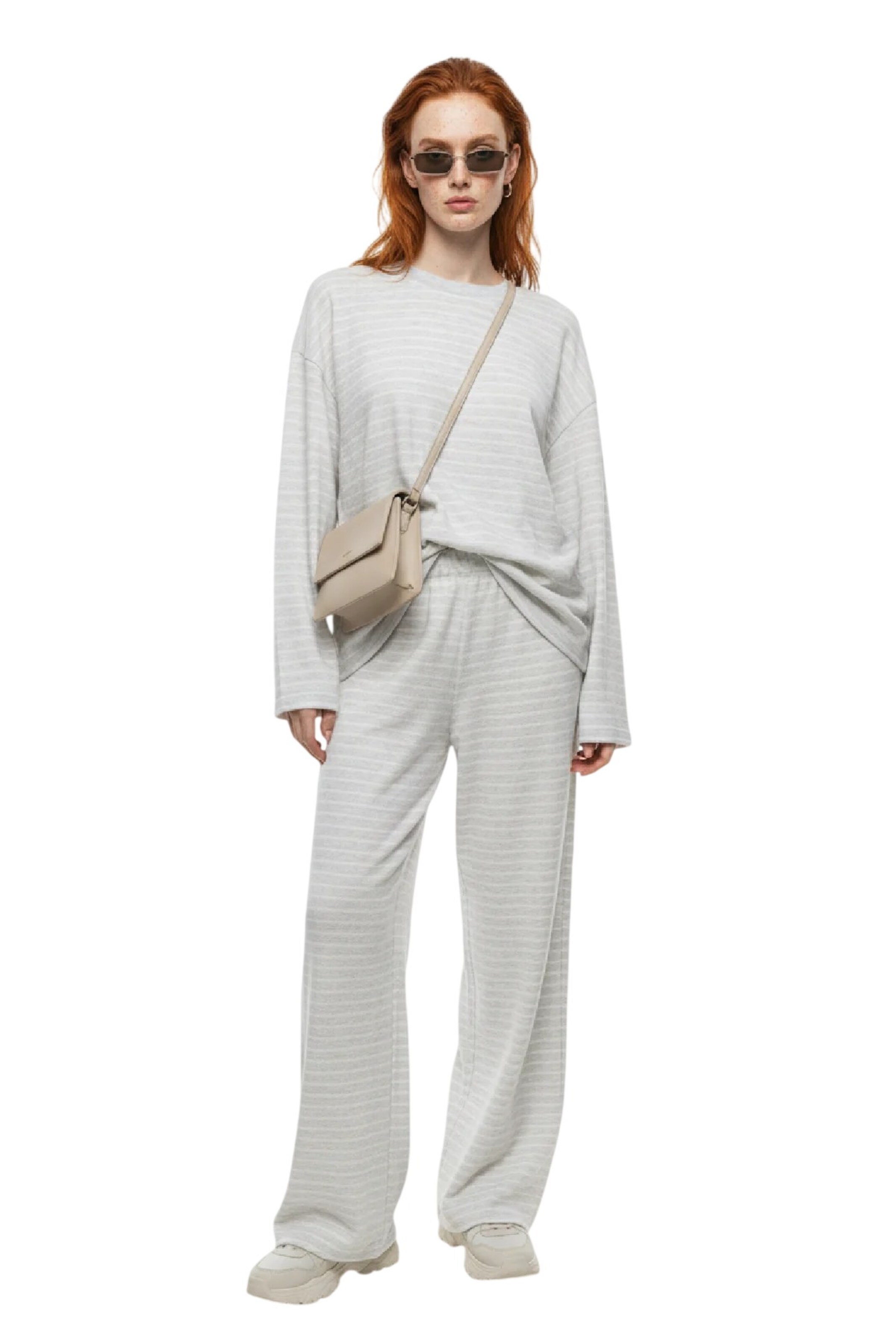 Alexa Dash Loosefit Broek in Grijs