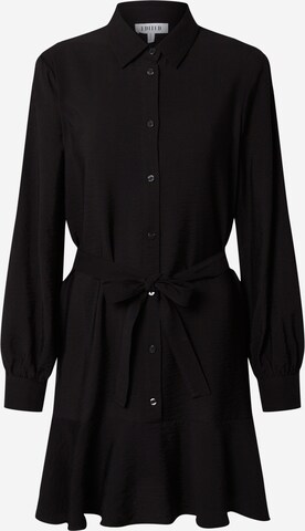 Robe-chemise 'Hanka' EDITED en noir : devant