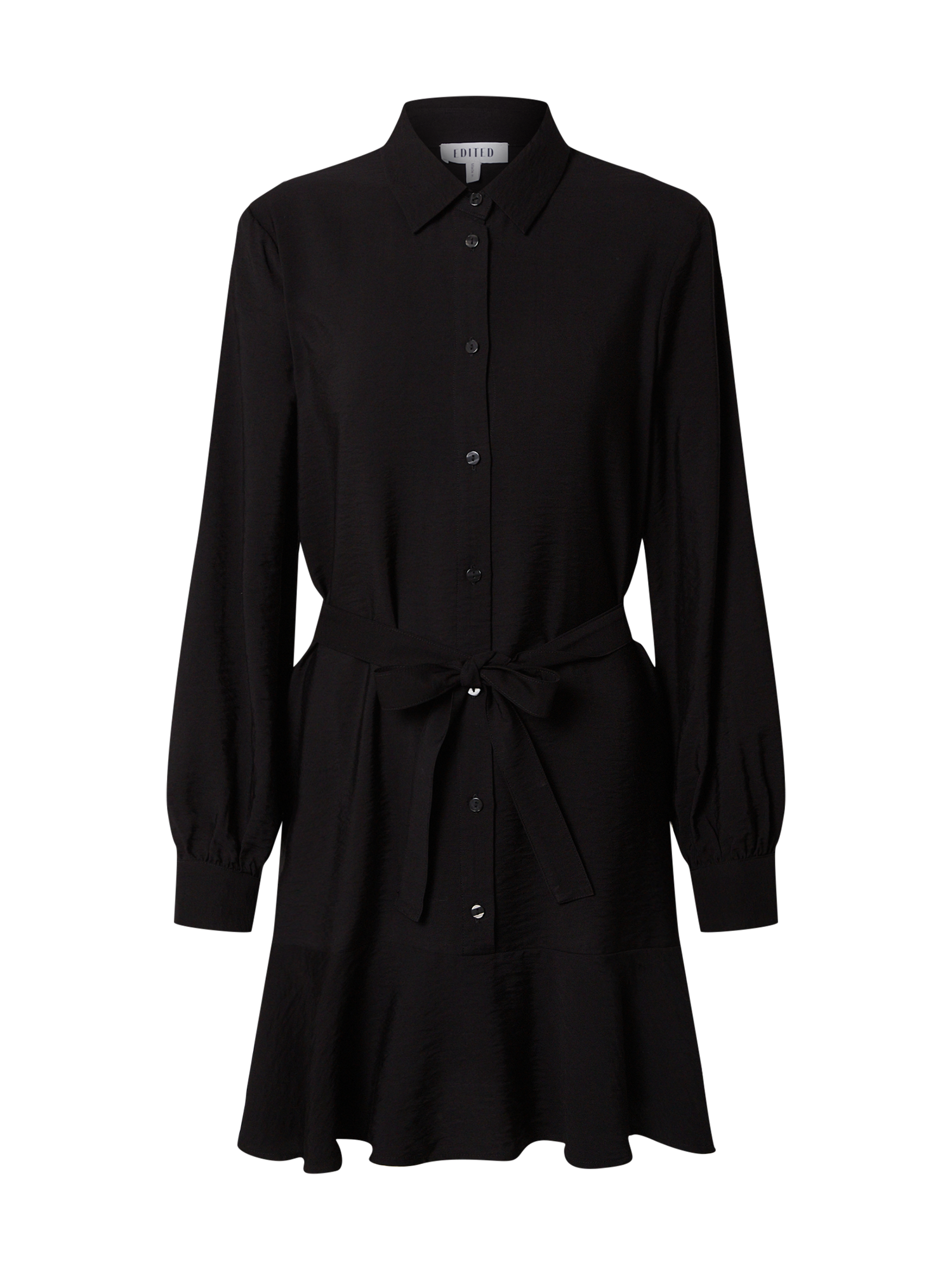 Kobiety Bardziej zrównoważony EDITED Sukienka koszulowa Hanka w kolorze Czarnym 