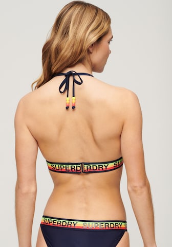 Superdry Triangel Bikinitop in Zwart