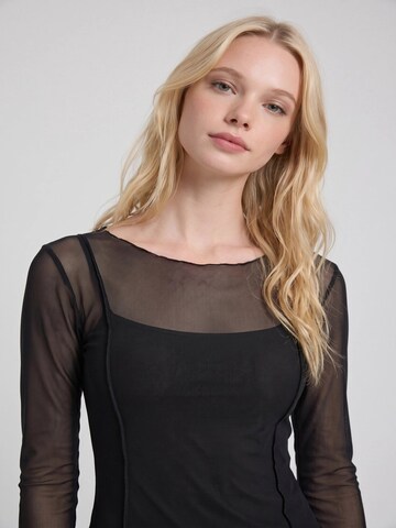 Alexa Dash Kleid in Schwarz: Vorderseite