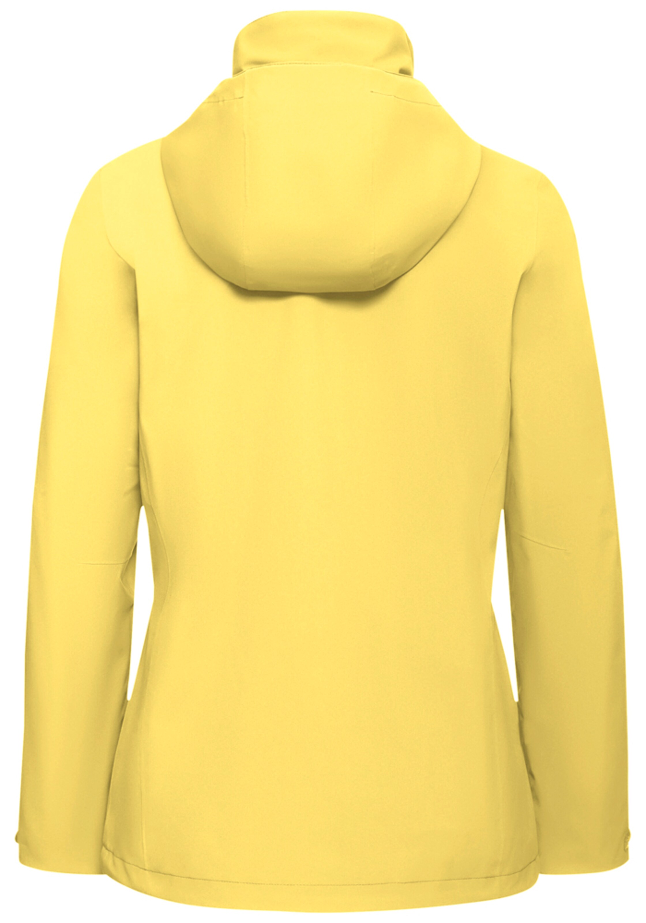 JACK WOLFSKIN Outdoor Jacket in Yellow