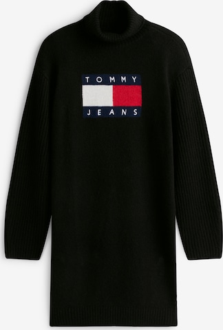 Tommy Jeans Kleid in Schwarz: Vorderseite