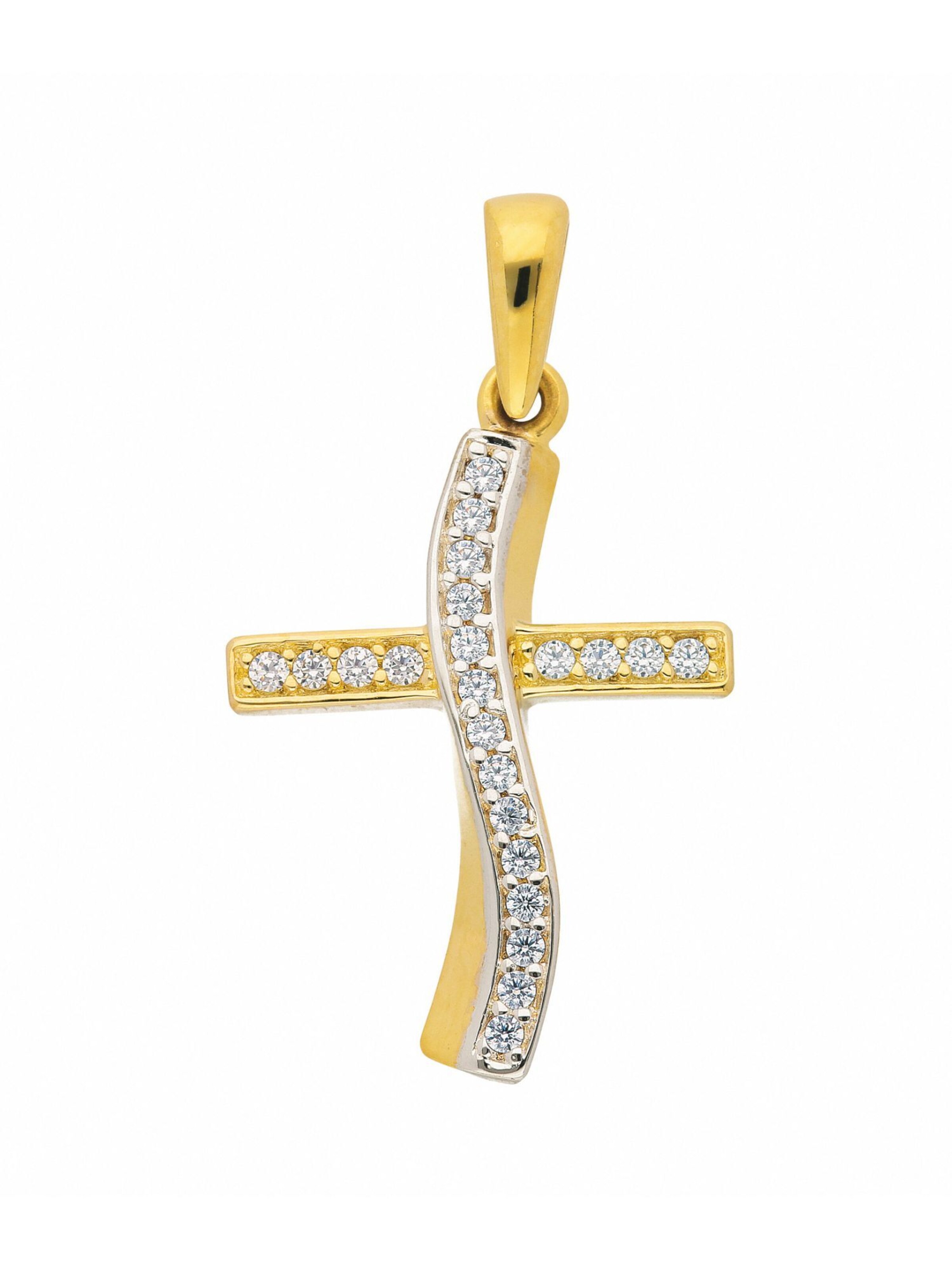 Adelia´s Pendant in Gold: front