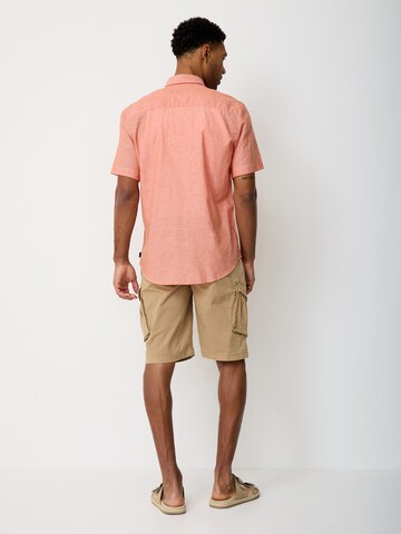 PADDOCKS Regular fit Button Up Shirt in Orange