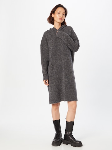 Marc O'Polo DENIM Knitted dress in Grey: front