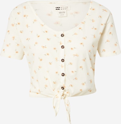 BILLABONG Majica u pastelno žuta / zelena / narančasta / bijela, Pregled proizvoda