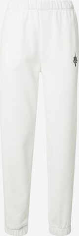 ABOUT YOU x INNA Tapered Pants 'Sandra' in White: front