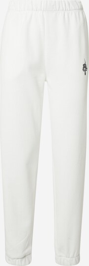 Pantaloni 'Sandra' ABOUT YOU x INNA pe alb murdar, Vizualizare produs