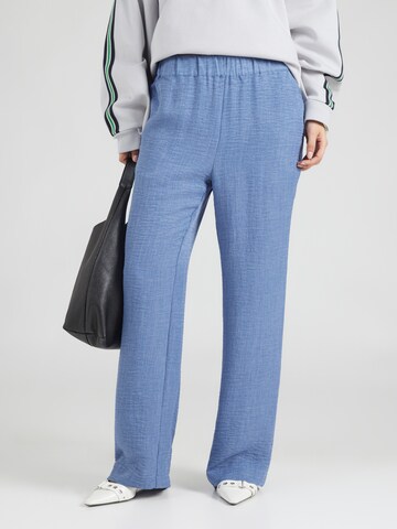 Soyaconcept Широка кройка Панталон 'CHARISSA' в синьо: отпред