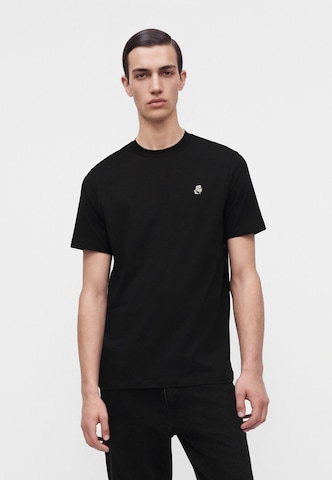 melns Karl Lagerfeld T-Krekls 'Kameo'